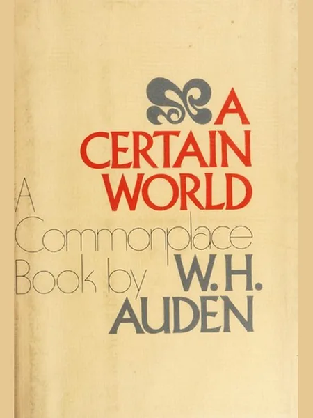A Certain World first edition cover, Viking Press 1970