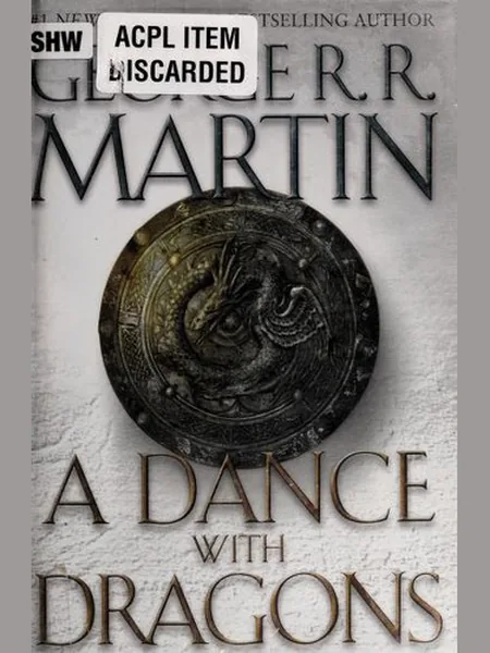 A Dance With Dragons cover