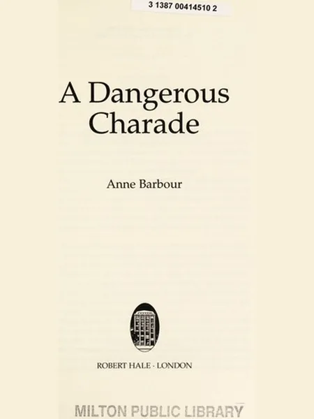 A Dangerous Charade cover, Robert Hale 2008