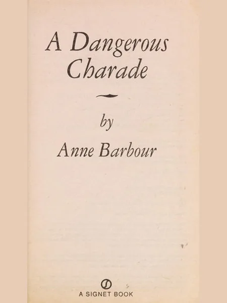 A Dangerous Charade cover