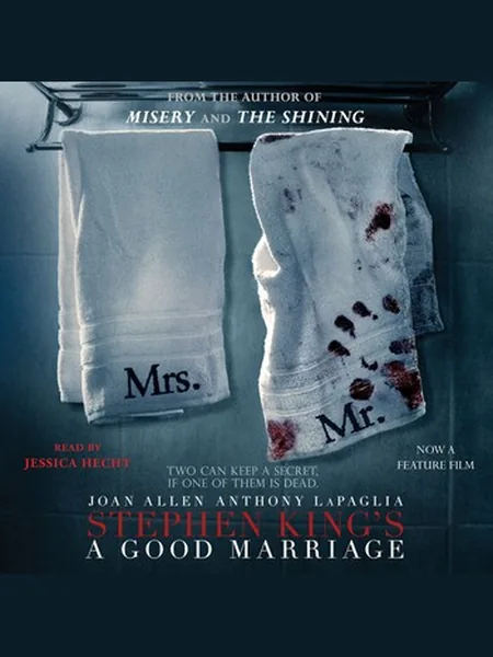 A Good Marriage first edition cover, Simon & Schuster Audio 2014