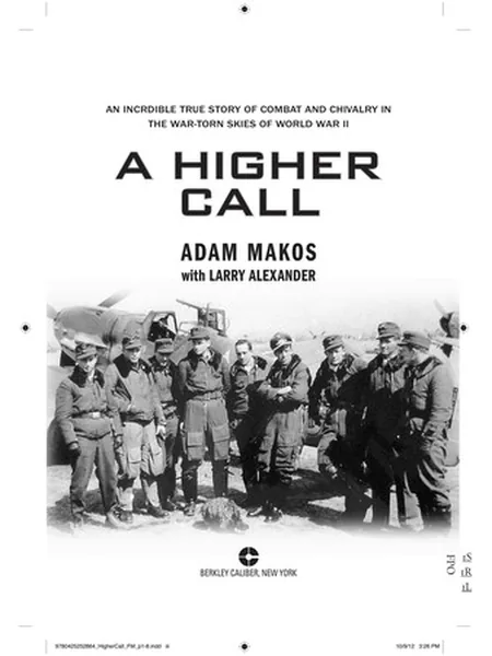 A Higher Call cover