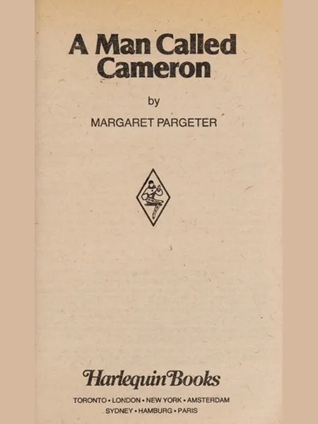 A Man Called Cameron cover