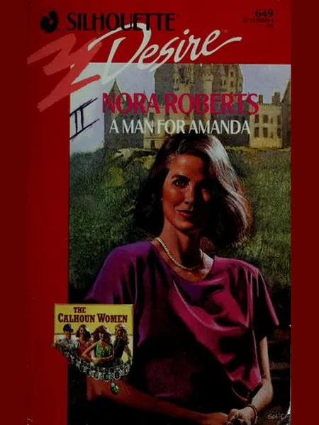 A Man for Amanda first edition cover, Silhouette 1991