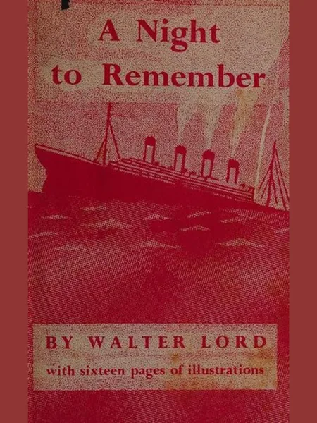 A Night to Remember cover, Reader's Union 1957