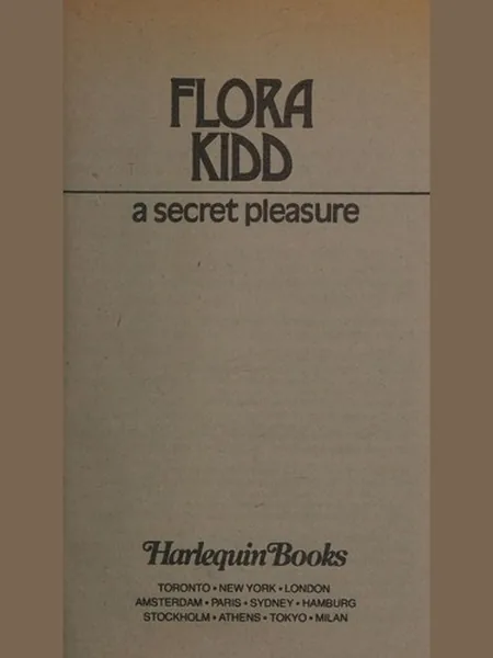 A Secret Pleasure cover