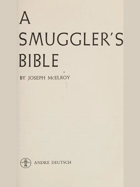 A Smuggler's Bible cover, Deutsch 1968