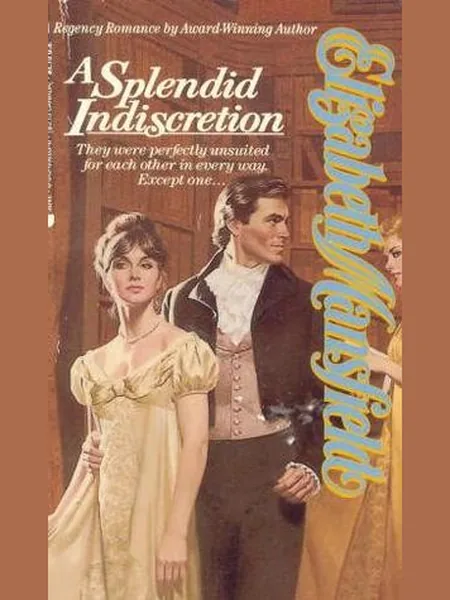 A Splendid Indiscretion cover, Jove 1987