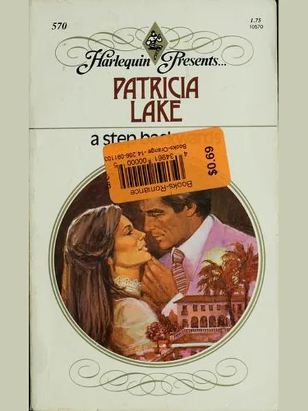 A Step Backwards cover, Harlequin 1983