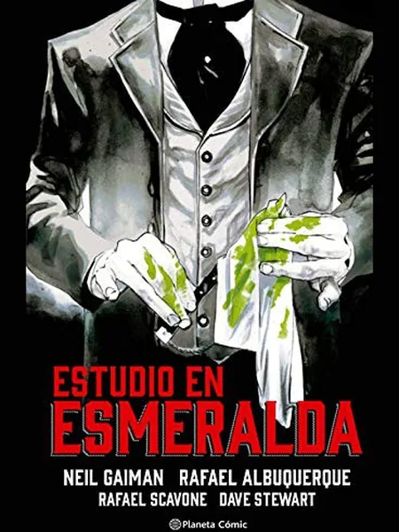 A Study in Emerald, cover of another edition (the Dark Horse Comics 2018 cover is not yet photographed)