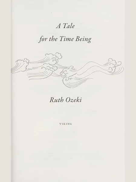 A Tale for the Time Being cover