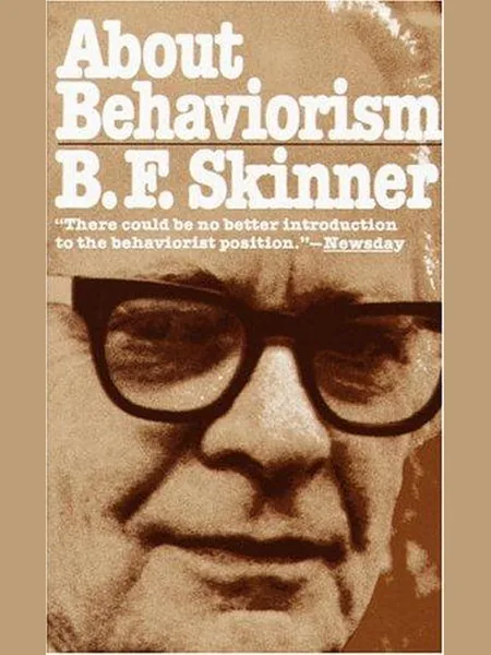 About Behaviorism, cover of another edition (the Penguin Books 1993 cover is not yet photographed)