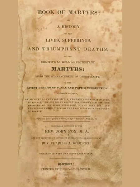 Actes and Monuments cover