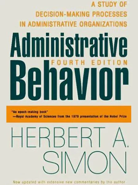 Administrative Behavior cover