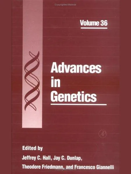 Advances in Genetics cover