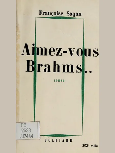 Aimez-vous Brahms... cover