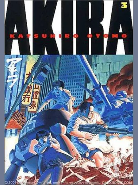 Akira, Vol. 3 cover