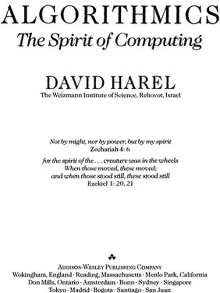 Algorithmics cover