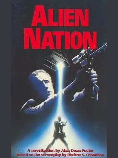 Alien Nation, cover of another edition (the Grafton 1988 cover is not yet photographed)