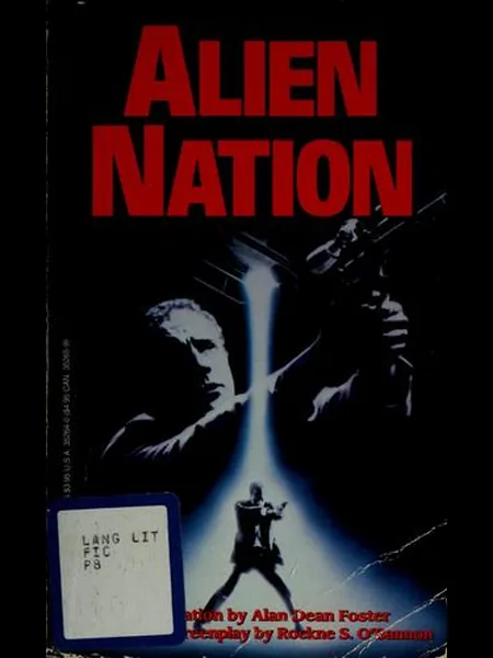 Alien Nation cover, Warner Books 1988