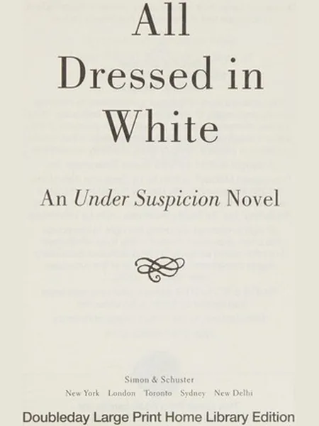 All Dressed in White first edition cover, Simon & Schuster 2015
