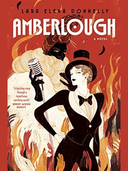 Amberlough first edition cover, Tor 2017