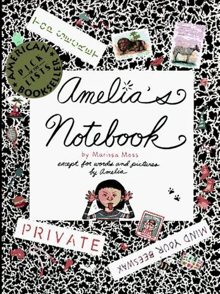 Amelia's Notebook first edition cover, Tricycle Press 1995