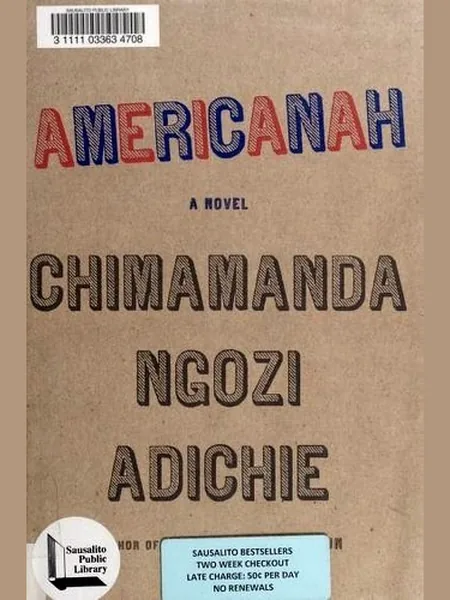 Americanah first edition cover, Knopf 2013