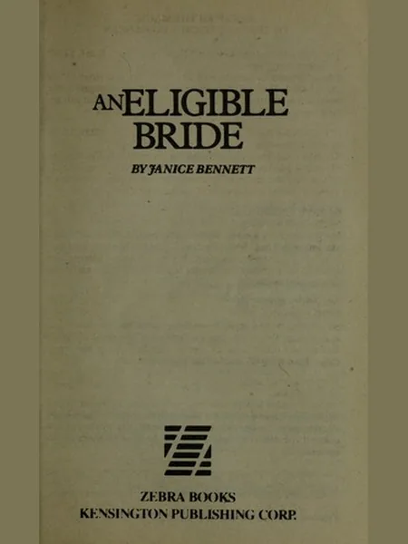 An Eligible Bride cover
