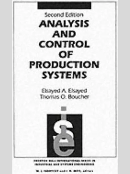 Analysis and Control of Production Systems cover
