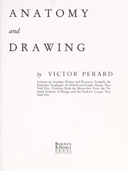 Anatomy and Drawing cover