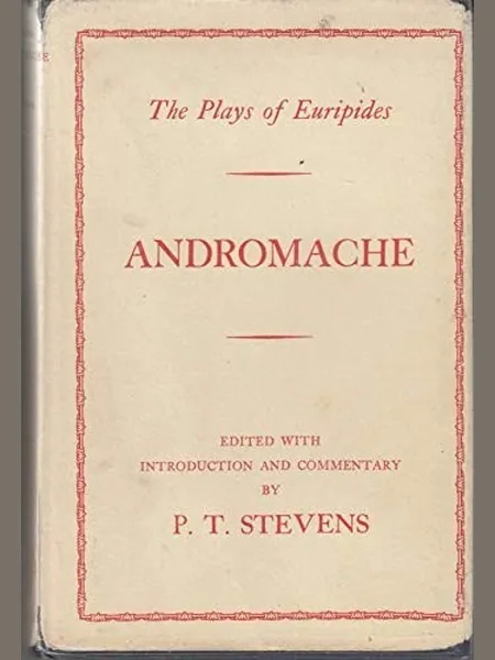 Andromache first edition cover, Clarendon Press 1971