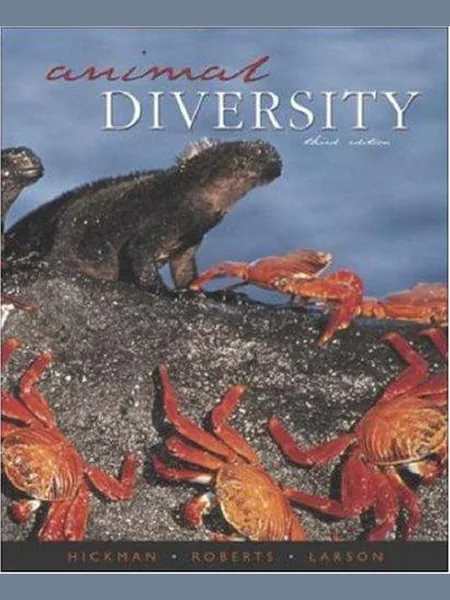 Animal Diversity, cover of another edition (the W.C. Brown 1995 cover is not yet photographed)
