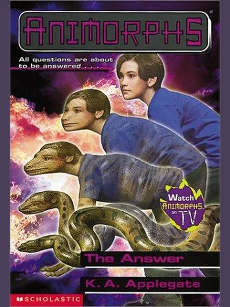 Animorphs cover, Rebound by Sagebrush 2001