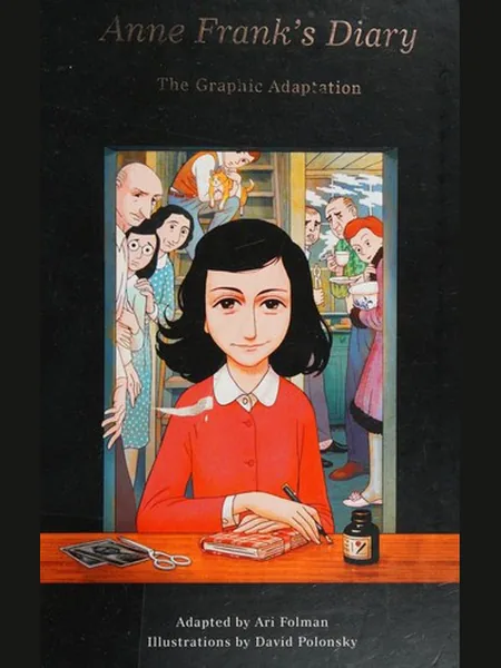 Anne Frank's Diary first edition cover, Pantheon Books 2018