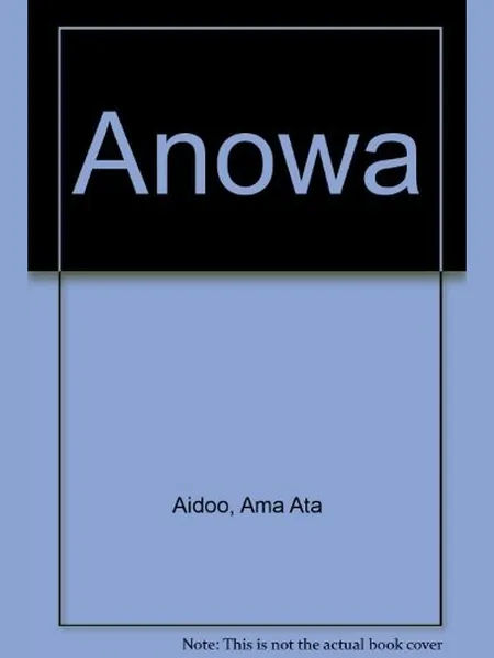 Anowa first edition cover, Longmans 1970