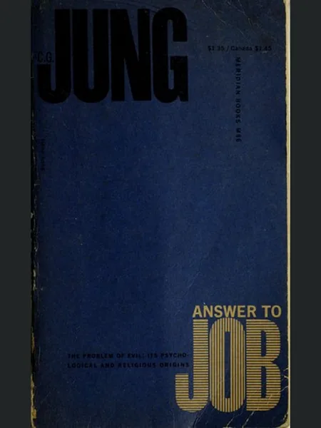 Answer to Job, cover of another edition (the Routledge & K. Paul 1954 cover is not yet photographed)