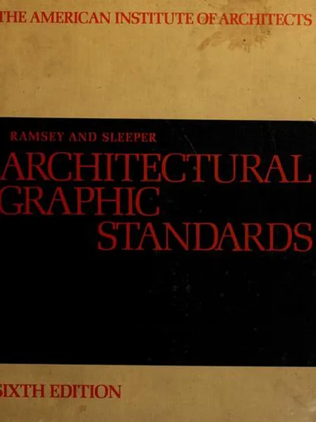 Architectural Graphic Standards cover