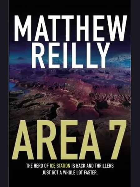Area 7 first edition cover, Pan Macmillan Australia 2001