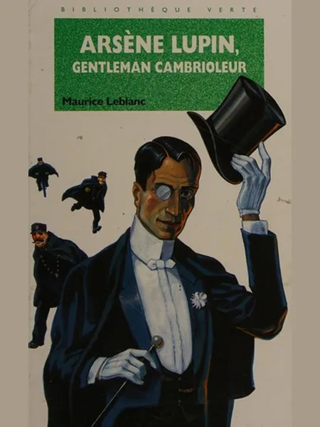 Arsene Lupin, cover of another edition (the Egmont Books 2009 cover is not yet photographed)