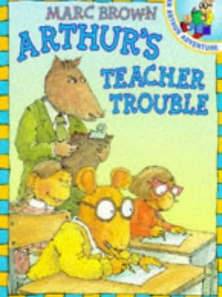 Arthur's Teacher Trouble cover, Red Fox 1997