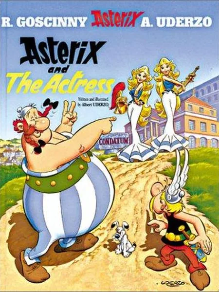 Asterix and the Actress cover