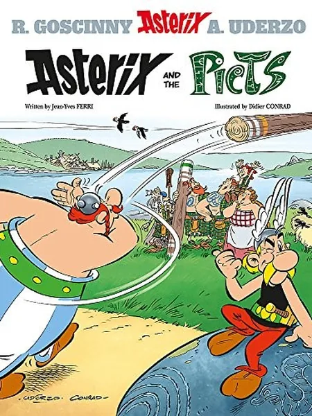 Asterix and the Picts first edition cover, Orion 2013
