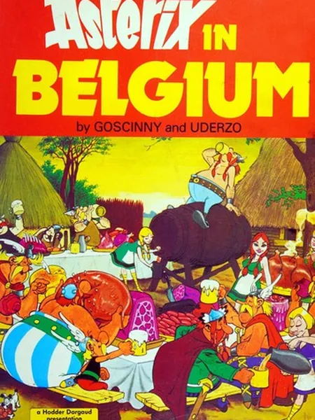 Asterix in Belgium cover