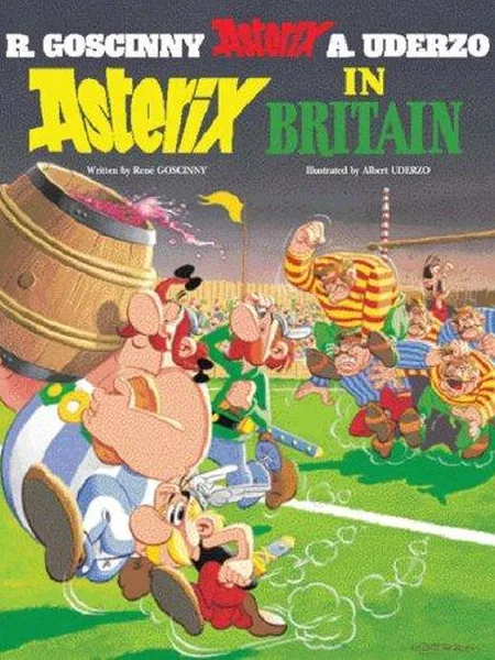 Asterix in Britain cover
