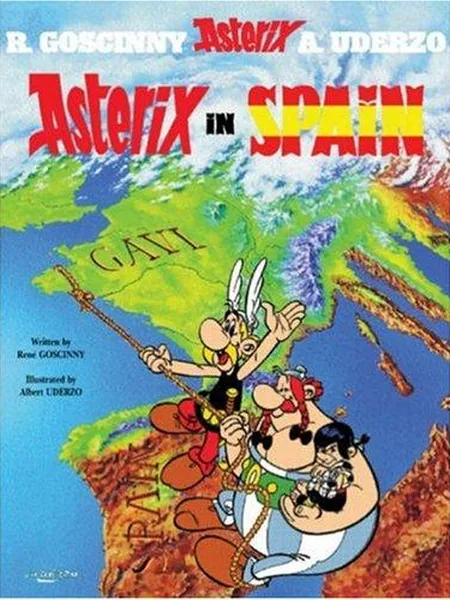 Asterix in Spain cover