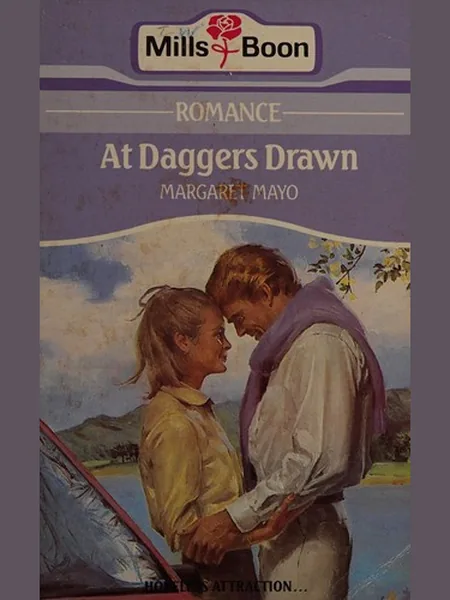 At Daggers Drawn cover, Mills & Boon 1986