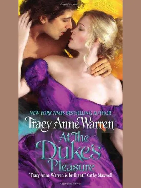 At the Duke's Pleasure first edition cover, Avon Books 2010