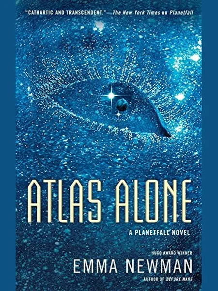 Atlas Alone, cover of another edition (the Orion Publishing Group 2020 cover is not yet photographed)