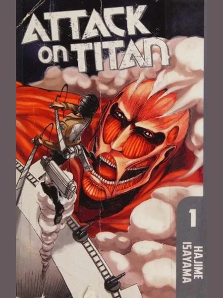Attack On Titan 1 cover
